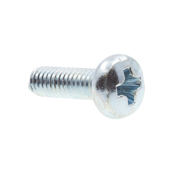 Prime-Line Machine Screw, Metric, Pan Head Phil Drive M2.5-0.45 X 8MM Zinc Plated Steel 25PK 9130839 - main
